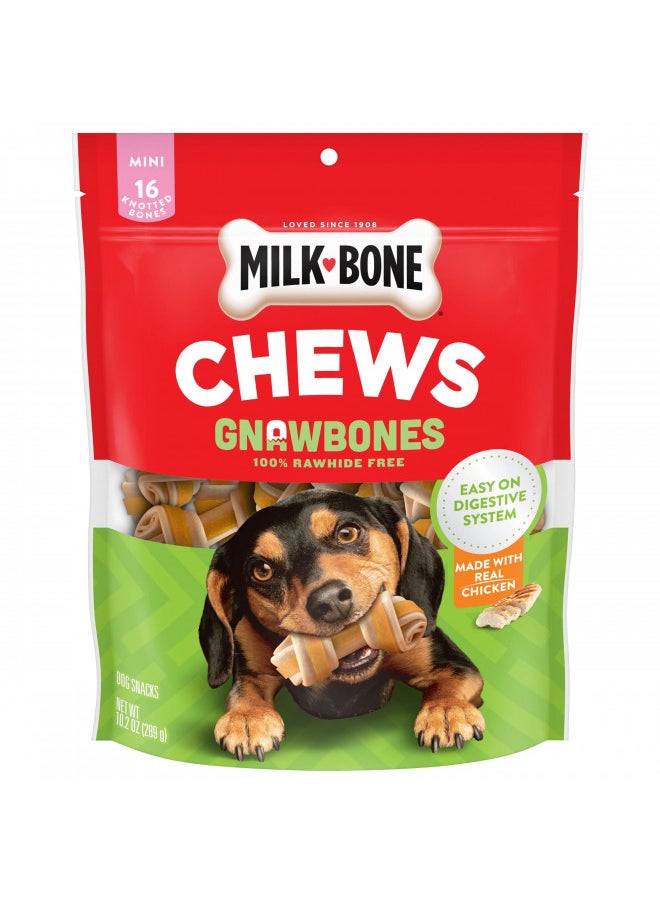 Milk-Bone Gnaw Bones Rawhide Free Dog Chew Treats, Chicken, 16 Mini Knotted Bones - pzsku/Z619190FCA3A9D00BE107Z/45/_/1731077924/86b57e6f-0a24-41f7-a886-c75fbbbe41ad