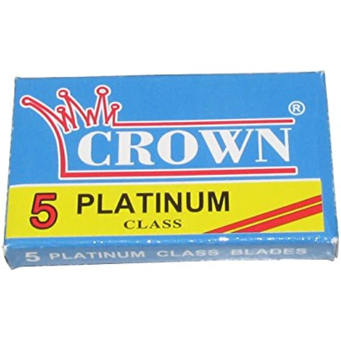 Lord Crown Platinum Double Edge Safety Razor Blades 100 blades 20x5 - Image 2