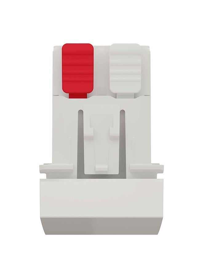 Schneider Electric Switch, New Unica, 1-Pole 1-Way, 10Ax, 1 Module, Screwless Terminals, Untreated, Ip4X, White