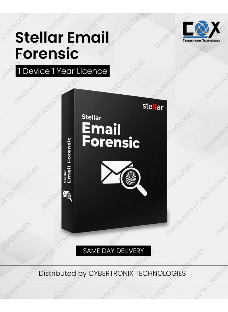 Stellar Email Forensic | 1 Device for 1 Year | Digital License | Same Day Delivery
