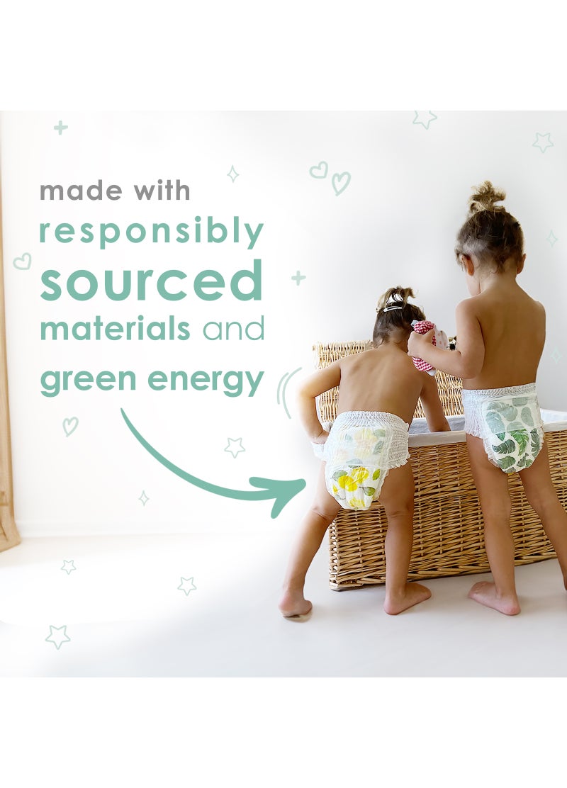 PureBorn Pull Ups Pants Size 4 (9-15kg) Twin Pack 44 Diapers - Image 3