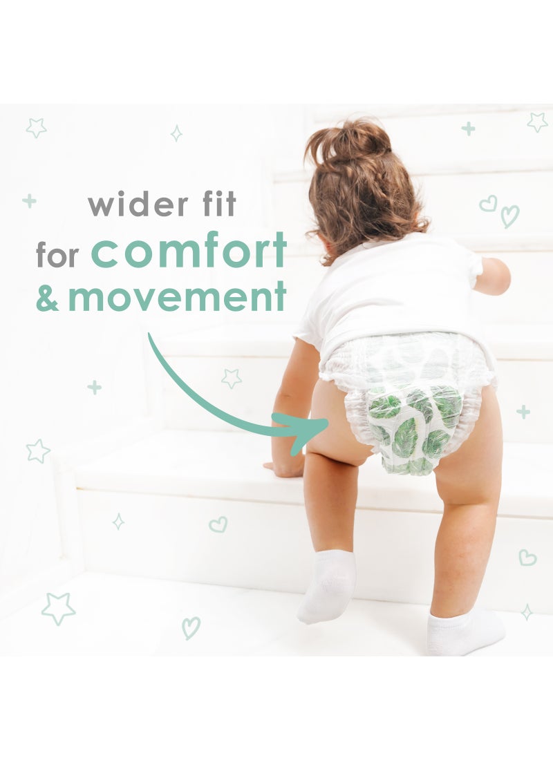 PureBorn Pull Ups Pants Size 4 (9-15kg) Twin Pack 44 Diapers - Image 4