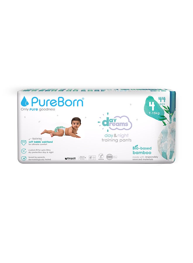 PureBorn Pull Ups Pants Size 4 (9-15kg) Twin Pack - Image 2