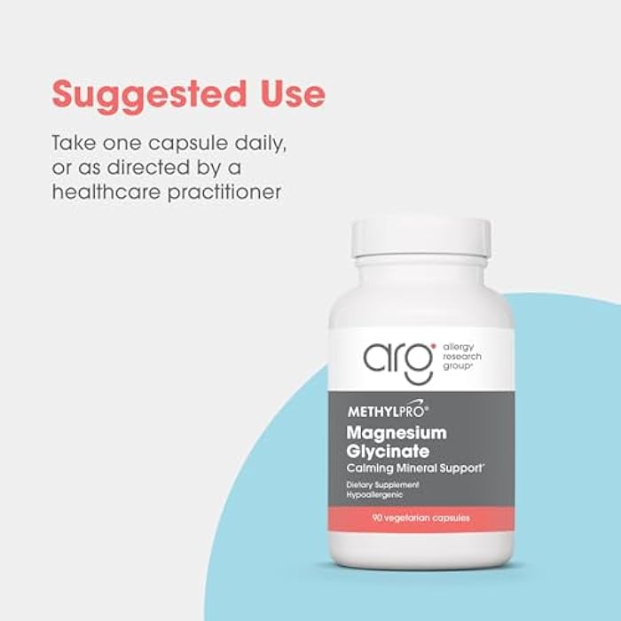 MethylPro Magnesium Glycinate - Magnesium Supplements with 125mg of Magnesium Bisglycinate per Capsule - Support Deep Rest and Healthy Methylation - Pairs Well with L-Methylfolate (90 Capsules) - Image 3