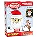 Brickcraft Rudolph the RedNosed Reindeer Santa Claus Ornament Brick Building Set 74 Pieces DIY Holiday Christmas Block Kit with Hanging String Festive Winter Display Gift for Kids Adults Ages 8 - Image 4