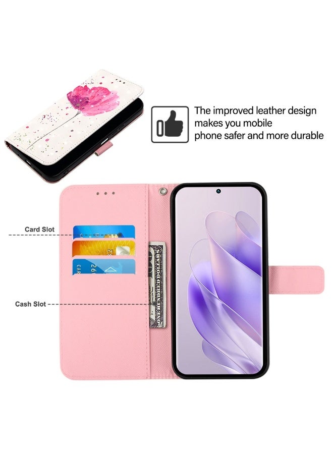 For Tecno Spark 10C 3D Painting Horizontal Flip Leather Phone Case(Flower) - Image 2