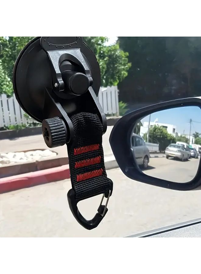 4 Piece Set Strong Suction Cups With Clips And Mounting Hooks For Outdoor Gear - Image 4