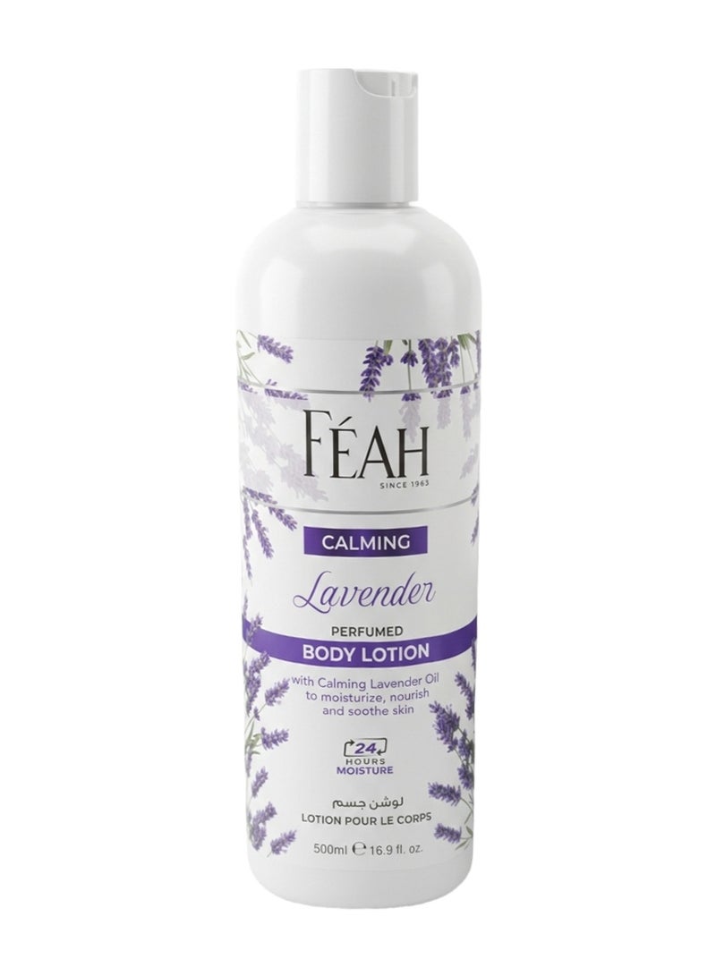 فياح لوشن الجسم باللافندر من فيا ٥٠٠ مل - مرطب وملطف للبشرة - Image 1