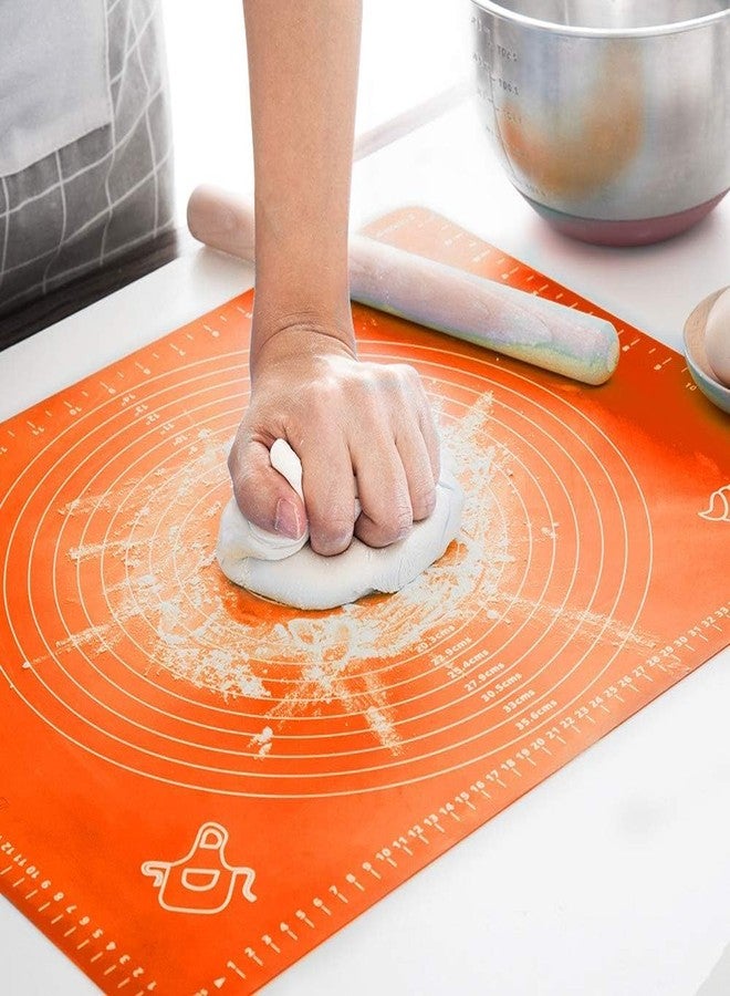 Jamboree!!! Jamboree Silicone Baking Mat with Measurement Non Stick Mat for Pas, Baking Pad, Table Sheet, Non Slip Cooking Mat, Bake Pizza Cake - Image 1