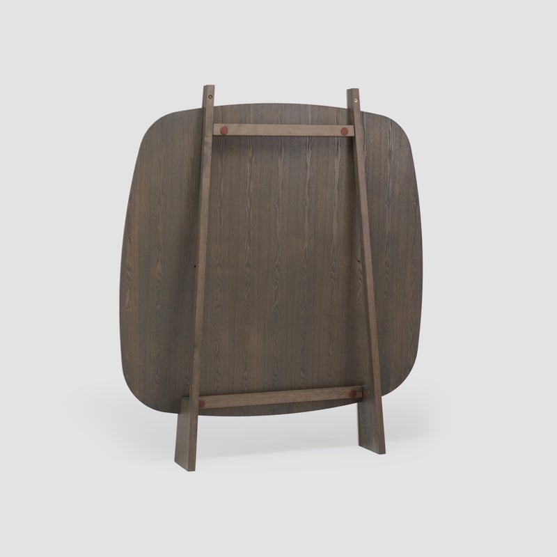 AL HUZAIFA FURNITURE Bernadette Mirror In Ash Solid Wood - Image 4