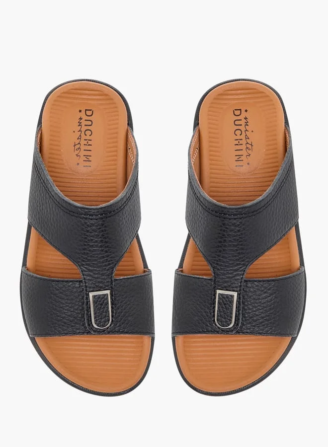 سيد دوتشيني صنادل أولاد بنقوش سهلة الارتداء