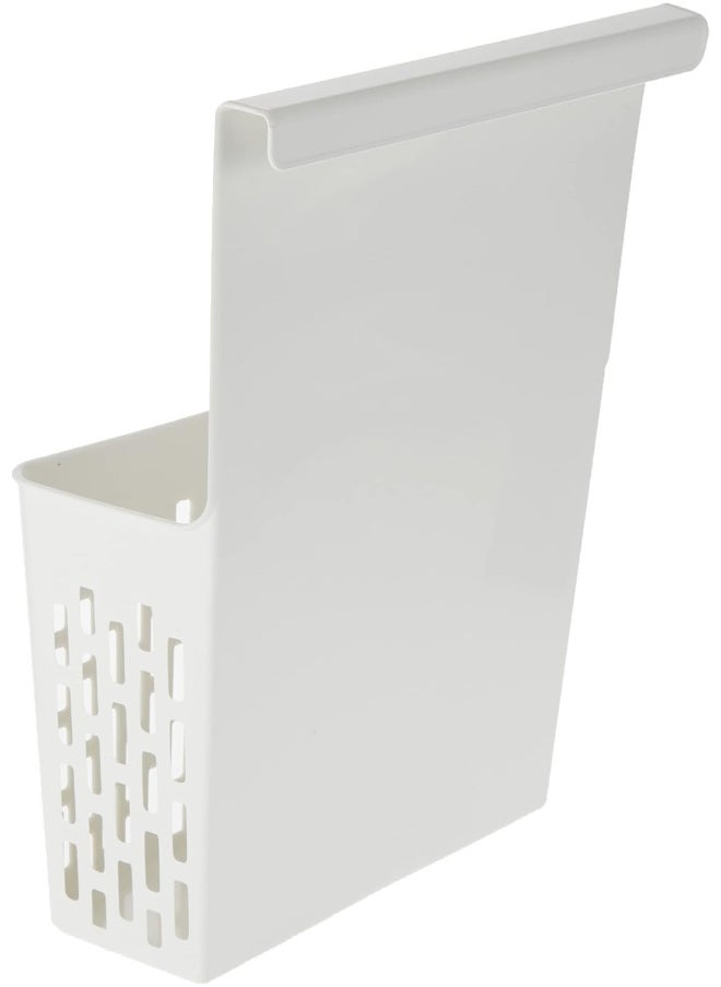 ORGANiZERS Org-56 Kitchen Over Cabinet Drawer Door Hanging Attach A Trash Waste Bin Box Organizer Basket - Wall Mounted Garbage Bin For Cupboard Door Bathroom Bedroom Office  - Image 4
