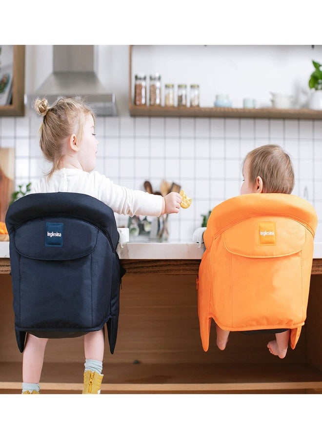Inglesina Fast Table Chair, Orange - Portable Baby High Chair - for Babies & Toddlers 6-36 Months - Collapsible Design - Fits Tables 0.8'' to 3.5'' Thick - Compact & Easy to Use - Travel Bag Included - Image 3