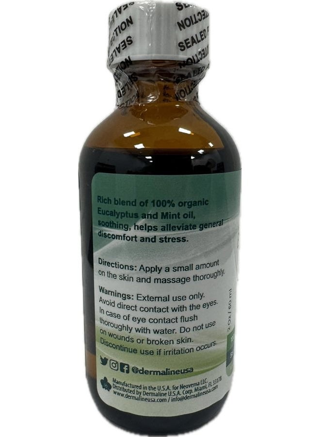 Dermaline Eucalyptus & Peppermint Oil - Image 3