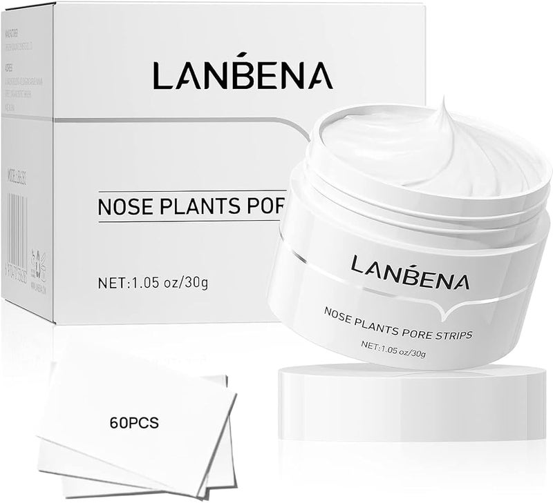 LANBENA Blackhead Remover - Peel Off Mask for Nose & Face, Blackhead Removal Kit 1.05oz - Image 1