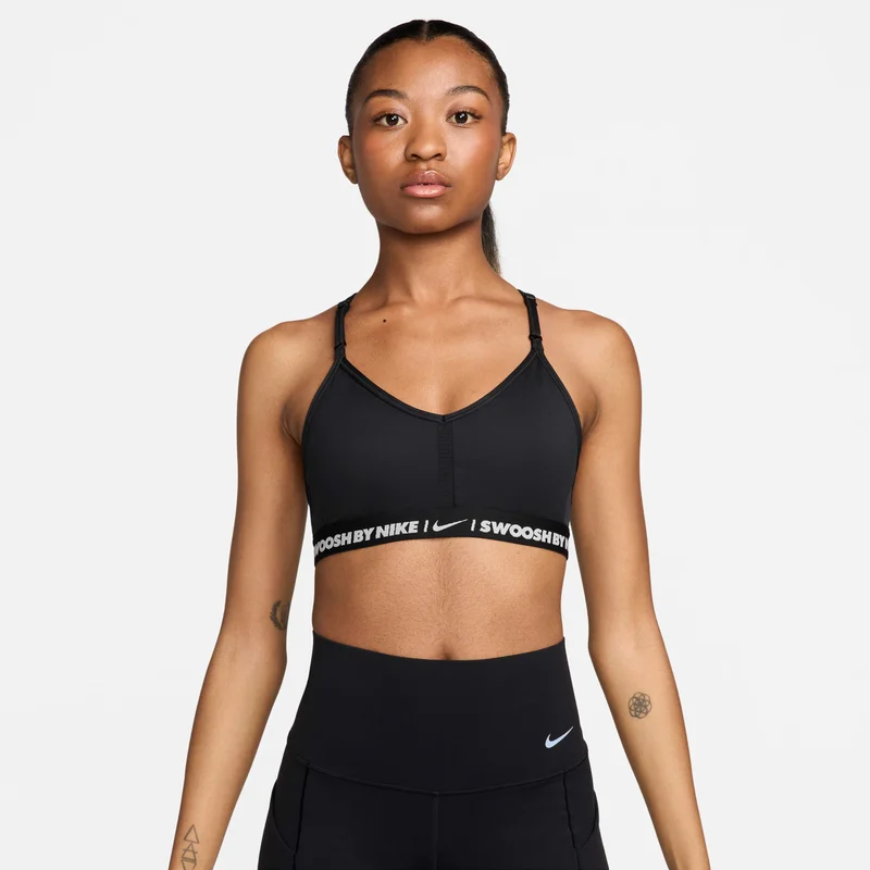 Nike Women's Indy Light-Support Padded V-Neck Sports Bra