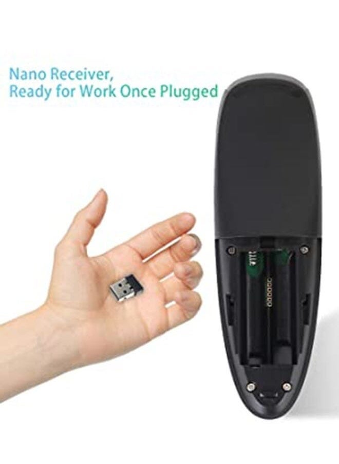 Wireless Remote Control With Voice Control For Android Tv Box Black - Image 2