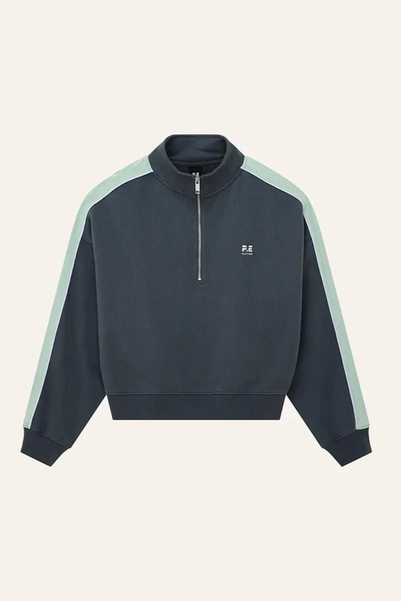 بي إي نيشن Streetwear Zip-Front Dynamic Sweatshirt