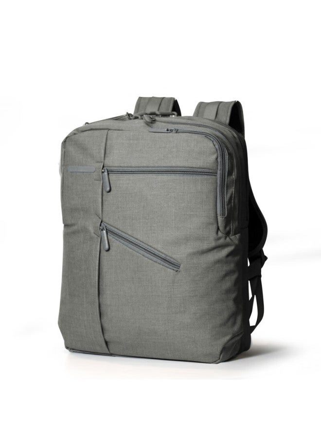 Lexon Backpack For Men, Large Capacity 15.6/16 Inch Laptop Bag, Business Water-resistant Travel Backpack, Light Gray - Image 2