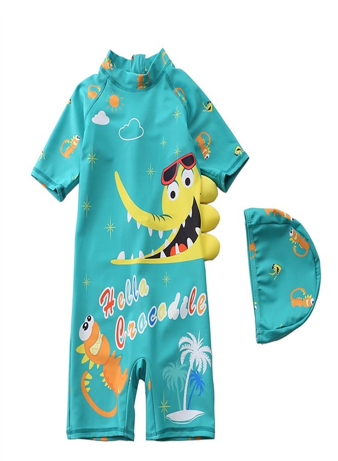 Loquat Children's Jumpsuit Swimsuit Set Multicolour X - Image 3