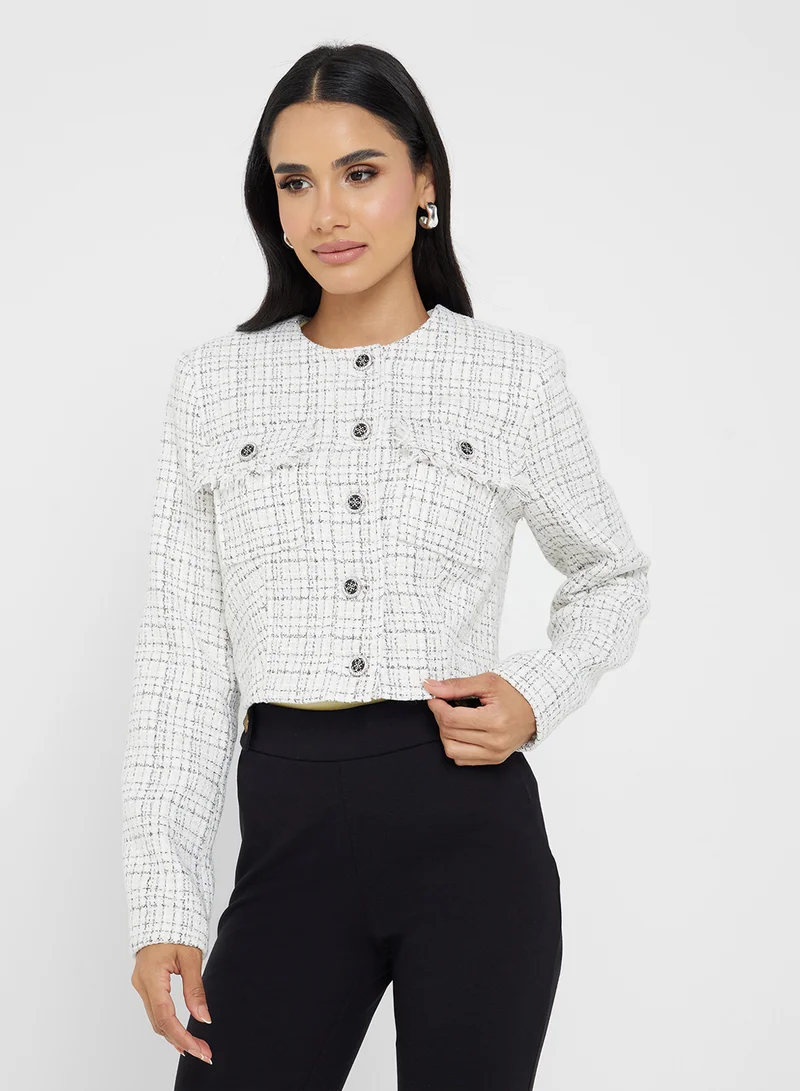 جس Annamaria Tweed Cardigan
