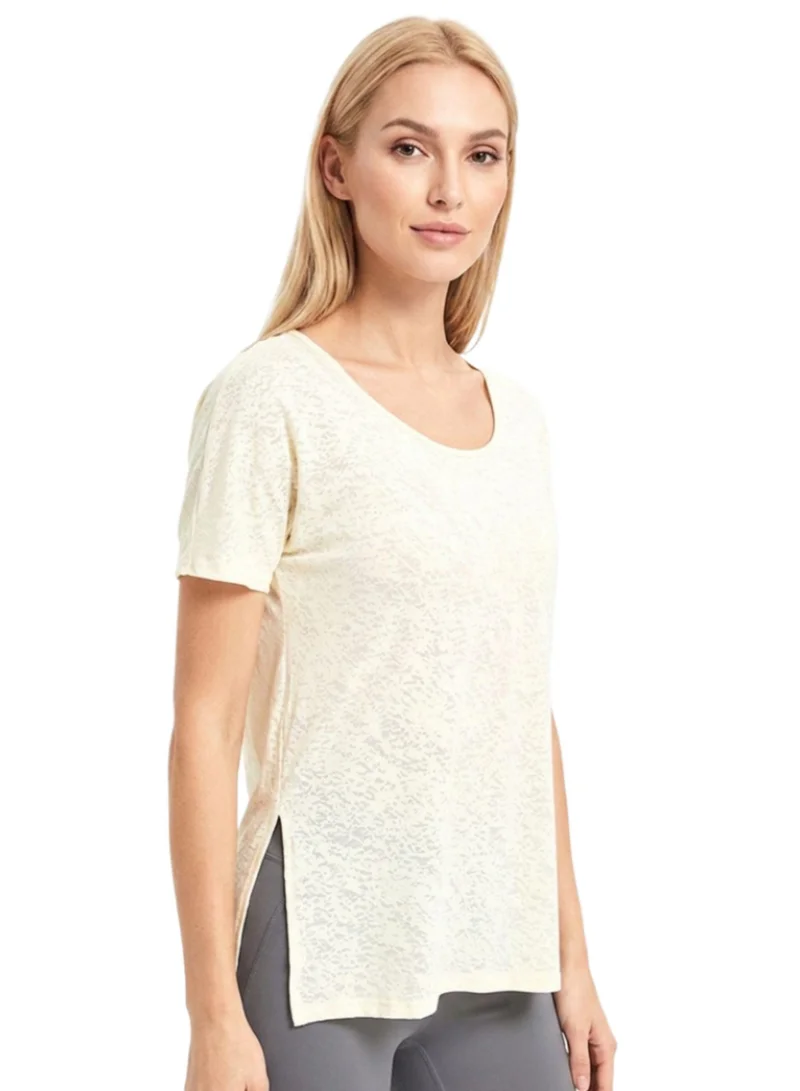 Thugfit Yellow THUGFIT LeapSweep Ladies T-Shirt - Yellow for Women | Best Price UAE