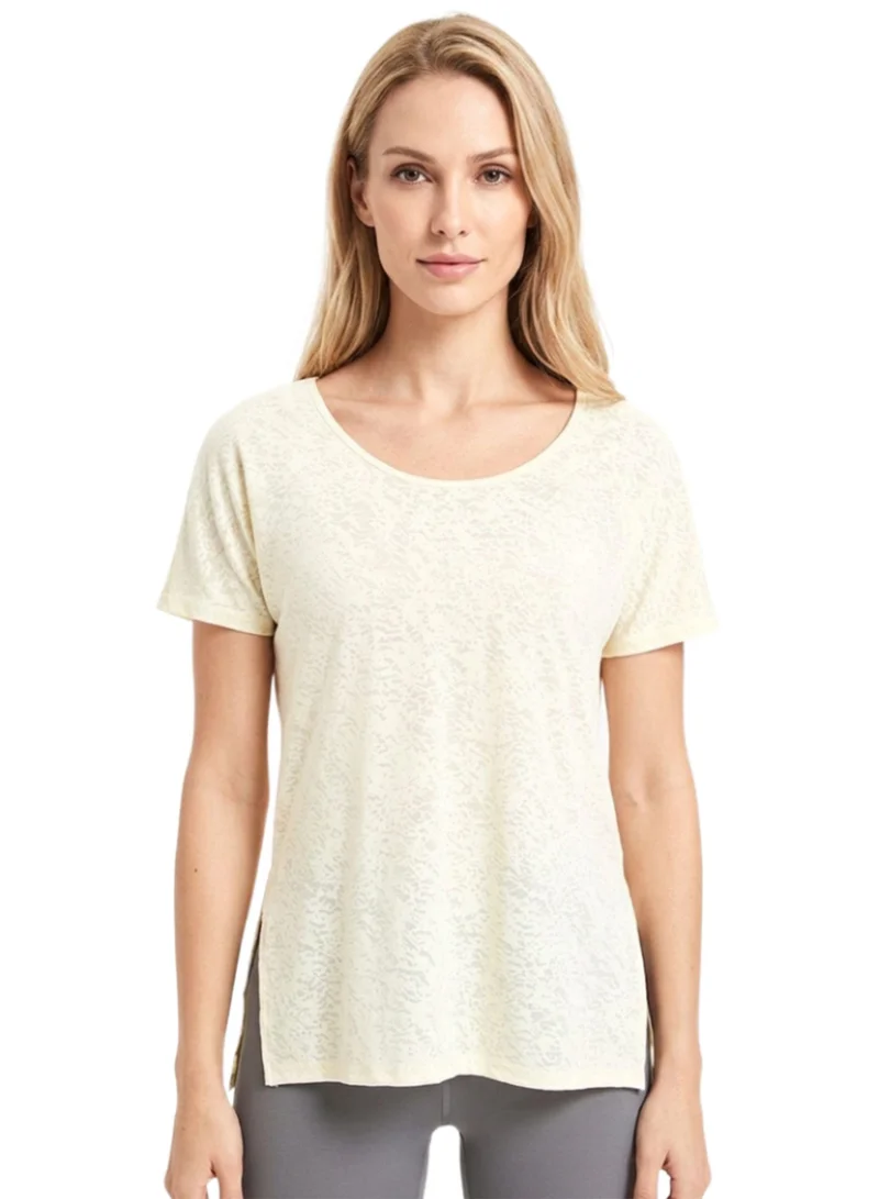 Thugfit Yellow THUGFIT LeapSweep Ladies T-Shirt - Yellow for Women | Best Price UAE