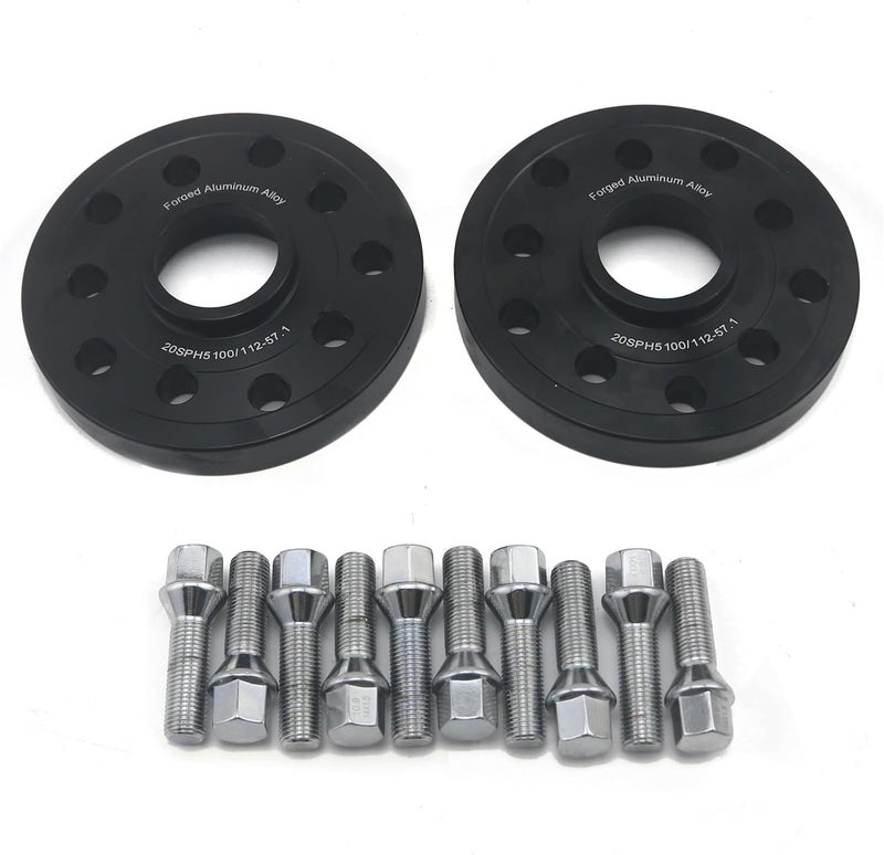 Wivplex 2Pcs Forged Wheel Spacer Adapter for VW Models - Image 1