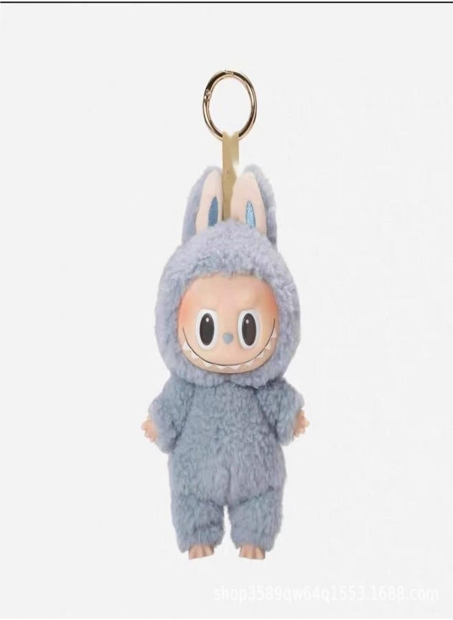Labubu First-Generation Macaron Bubble Series 17cm Fun Plush Vinyl Figure
