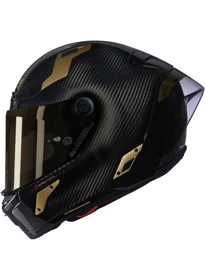 NOLAN Helmet X-804 RS Aureo 330 S, Carbon/Gold - Image 2