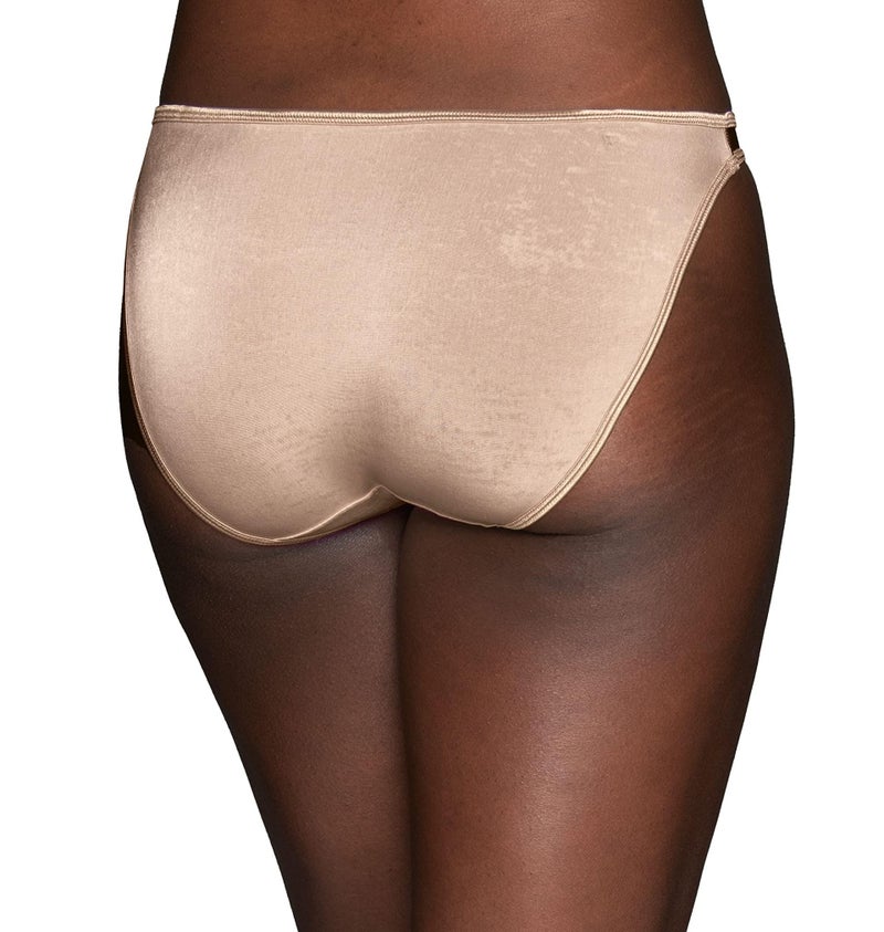 Vanity Fair Women's Illumination String Bikini Panty 18108, Rose Beige, Small/5 - Image 3