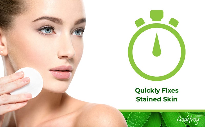 Godefroy Stain Remover For Hair Color, Hair Dye, Eyebrow and Eyelash Enhancer - Remove Unwanted Stains From the Hair or Skin, Infused with Aloe Vera (4 Ounce, 40 Applications) - Image 5