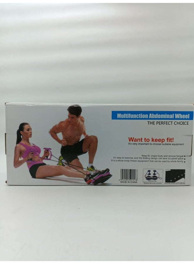 Genaric عجلة بطن متعددة الوظائف: تمرين كامل للجسم