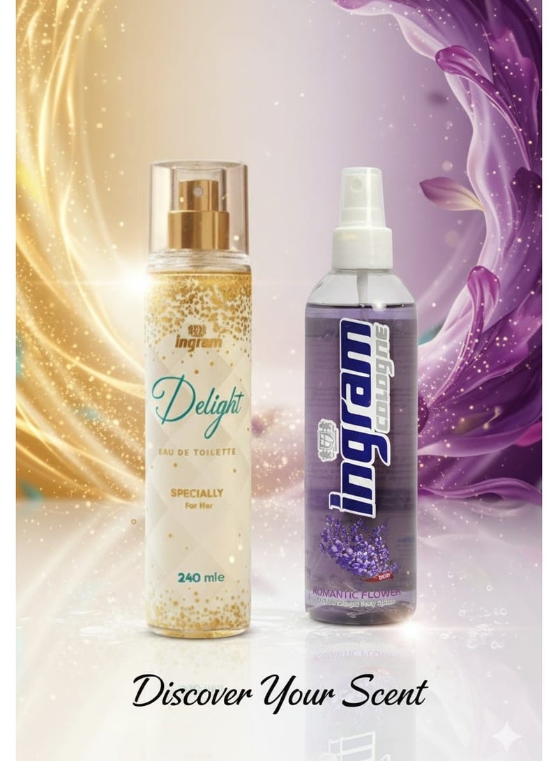 Ingram Romantic Flower+ Delight - Splash -unisex - Image 1