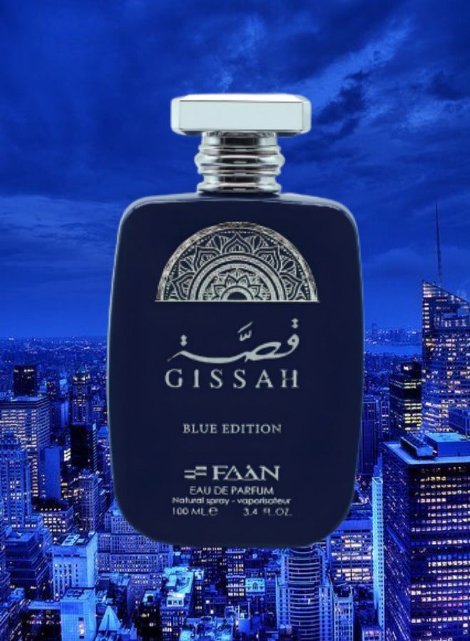 Faan Gissah Blue Edition EDP 100ML - Image 1