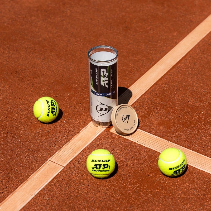 Dunlop Sports Dunlop ATP Championship Tennis Balls - 3 Pack for Sand, Hard Court, and Lawn - Image 2