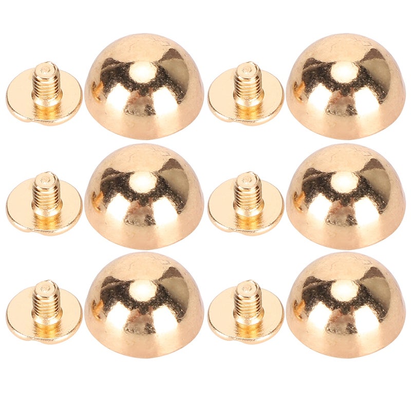 Mushroom Rivets Round Head Screw Dome DIY Stud Buttons for Bag Shoes Clothing Decor - Image 1