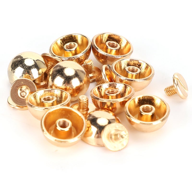 Mushroom Rivets Round Head Screw Dome DIY Stud Buttons for Bag Shoes Clothing Decor - Image 4