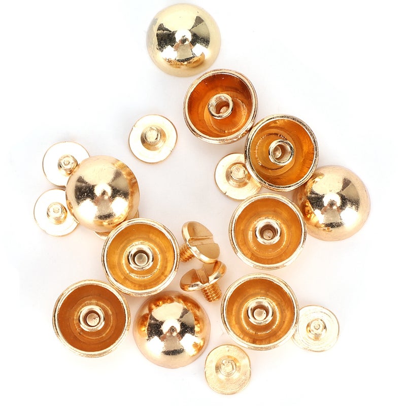 Mushroom Rivets Round Head Screw Dome DIY Stud Buttons for Bag Shoes Clothing Decor - Image 5