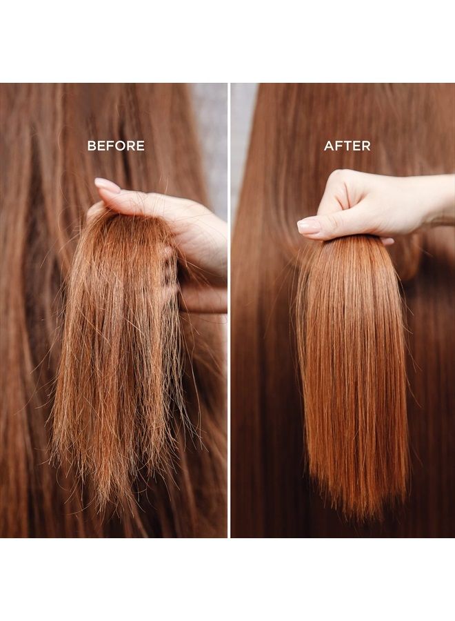 MoeHair بخاخ بلسم يُترك في الشعر 12 أونصة سائلة للشعر الجاف والتالف، واقي حراري، بخاخ لفك تشابك الشعر | مُعزز بالبروتين والفيتامينات، بلسم خالي من البارابين والكبريتات - Image 5