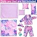 K. T. Fancy KT Fancy 8 PCS 18 Inch Girl Doll Clothes and Accessories Sleeping SheetPajamasEye MaskUnicorn SlippersPillowDoll and Bed are Not Included - Image 2