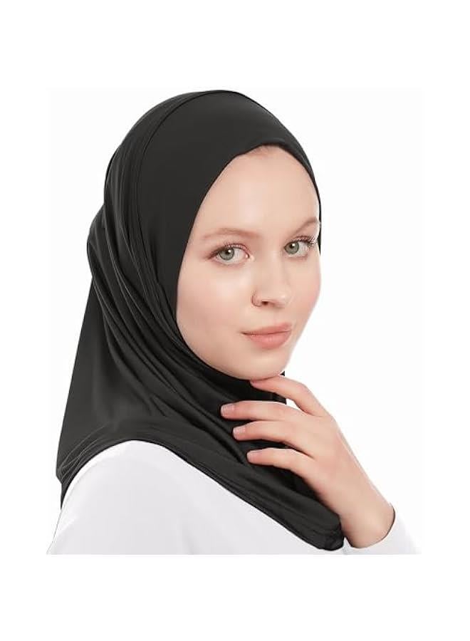 Arabest Simple Ready-to-Wear Amira Hijab for Women - Muslim Instant Jersey Scarf – Soft One-Piece Headscarf - Image 2