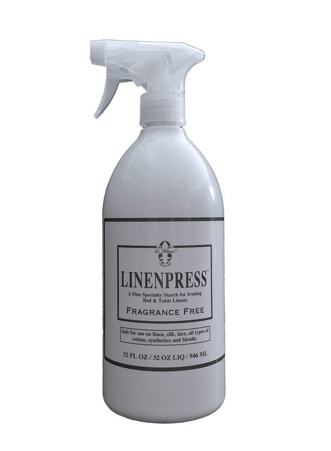 Le Blanc® Fragrance-Free Linenpress® - Luxury Starch Alternative for Pressing Fabrics- 32 oz. (1 Pack)