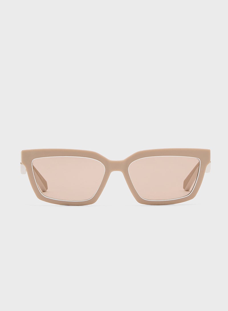 Calvin Klein Jeans Modified Rectangle Sunglasses  - Image 2