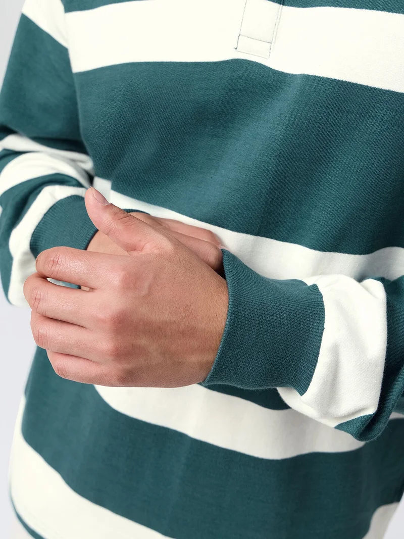 The Souled Store  Oversized Rugby Polo: Metro  | Best Price UAE