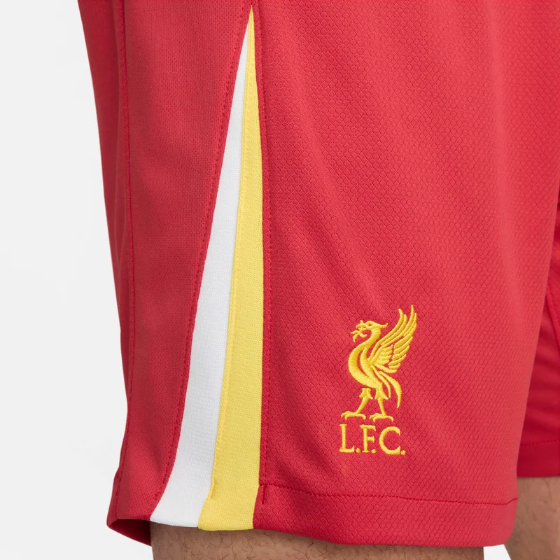 Nike Red Men's Liverpool F.C. Dri-FIT Stadium Home Replica Football Shorts - 2024/25 for Men | Best Price UAE