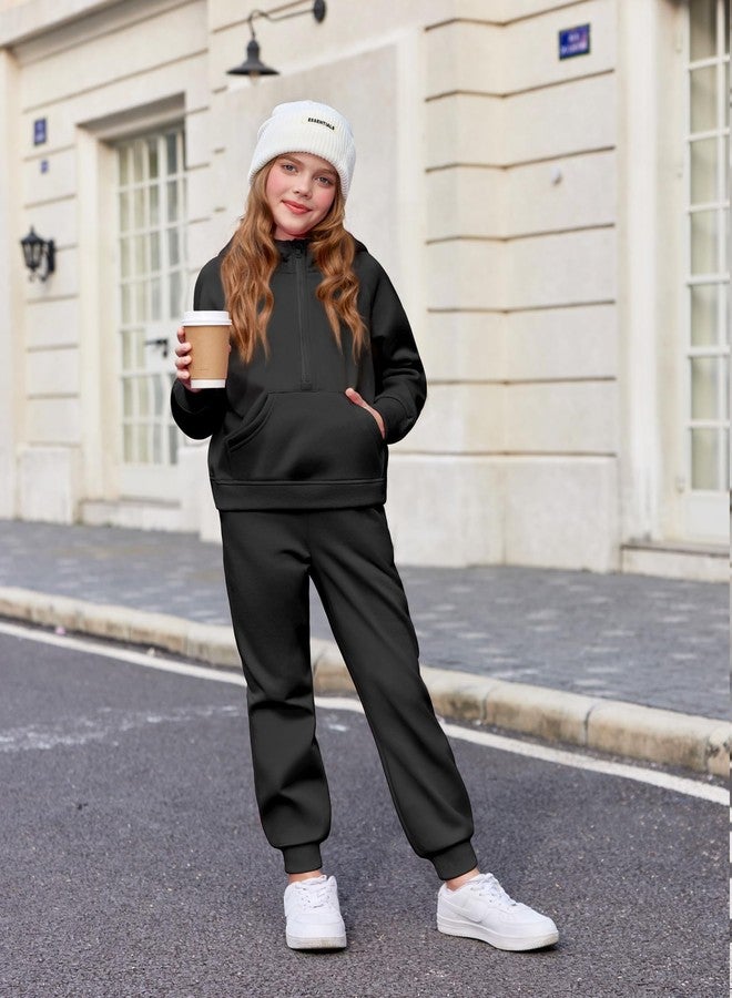 Arshiner Clothing Sets for Girls Two Piece Outfits Tracksuit 2 Piece Fashion 2024 Trendy Jogger Set Sweatsuits - Image 5