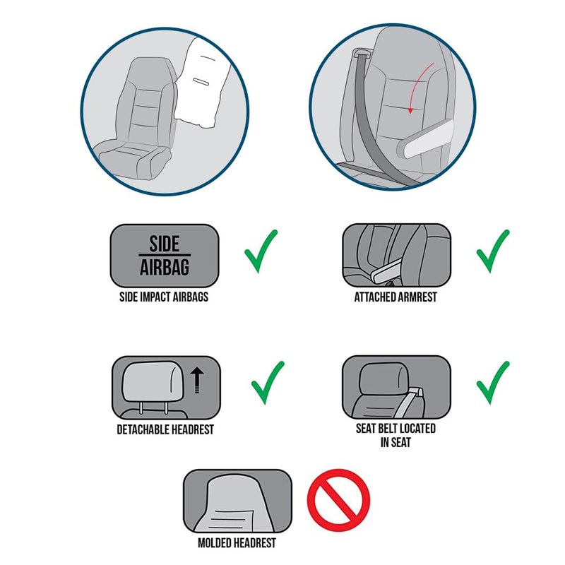 OGLAND 2 Pack Fluffy Sheepskin Car Seat Cover-Fuzzy Fur Auto Cushion for Universal Automotive Protector (Linen Color, 2 Pcs Front Seat Cover) - Image 4