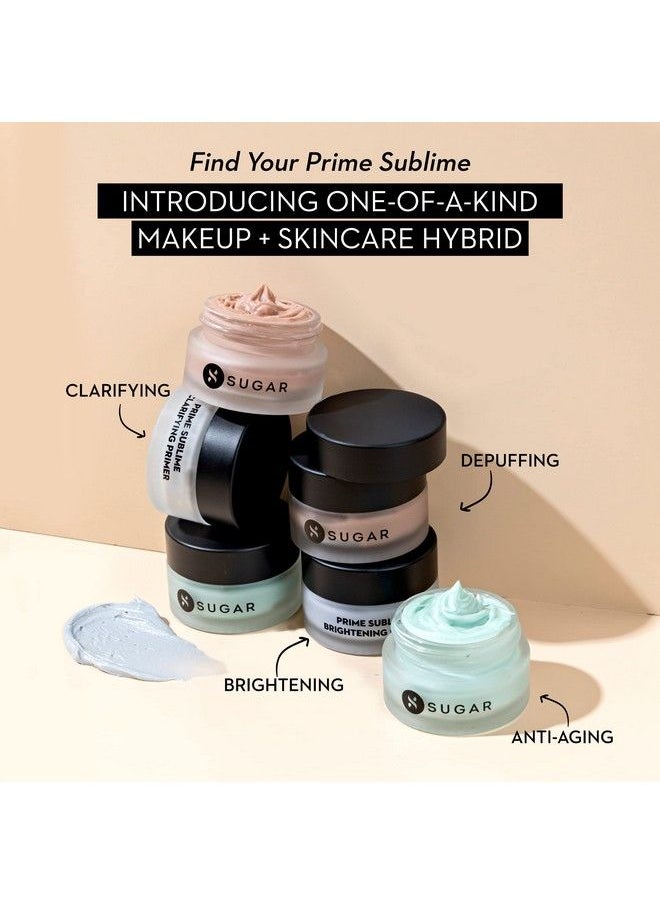 SUGAR Cosmetics - Prime Sublime Antiaging Face Primer Mattifying Longlasting Pore Minimizing Makeupskincare Hybrid 100% Vegan Crueltyfree 15 G - Image 1