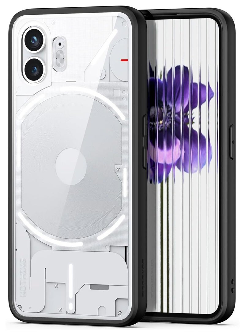 DUX DUCIS Compatible with Nothing Phone 2 Transparent Case Back Cover (Fram Black) - Image 2